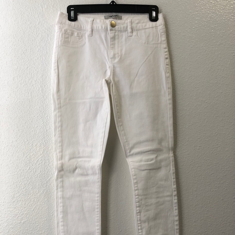 Cotton white pants